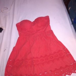 Strapless sumer dress